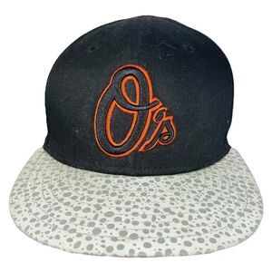 New Era Baltimore Orioles MLB Baseball Reflective Brim Snapback Hat Adjustable